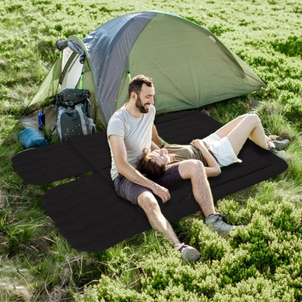 Ensemble de Matelas Gonflable pour Siège Arrière de Voiture avec Accessoire Oreiller – Image 4
