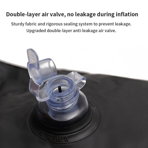 Ensemble de Matelas Gonflable pour Siège Arrière de Voiture avec Accessoire Oreiller – Image 16