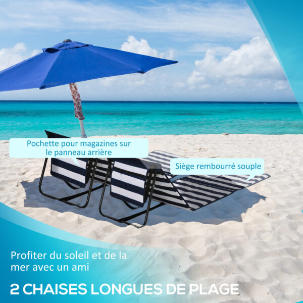 Ensemble de 2 Tapis de Plage Rembourrés – Image 4