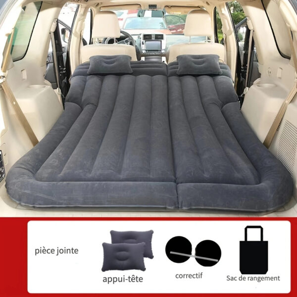 Lit Gonflable pour Coffre de Voiture, Matelas Gonflable pour Arrière du Siège – Image 5