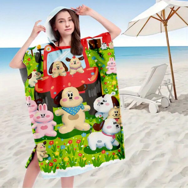 Poncho de plage de Ferme Mignons – Image 3