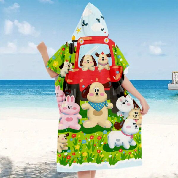 Poncho de plage de Ferme Mignons – Image 2