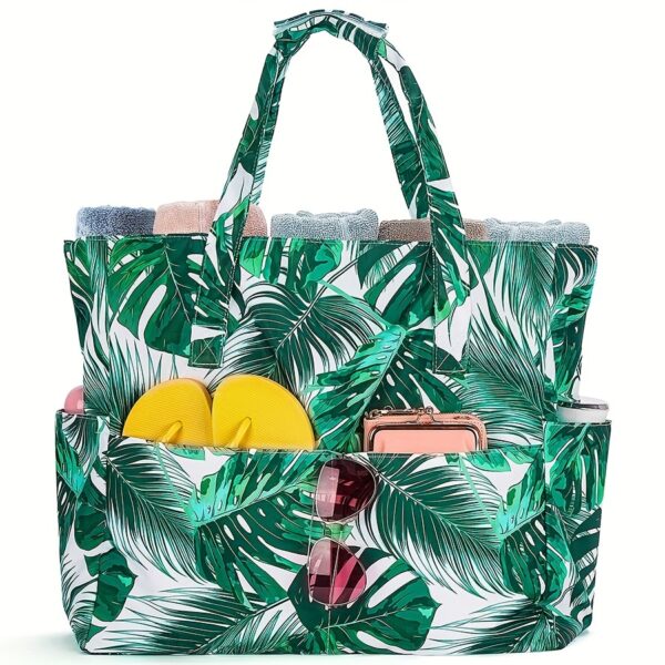 Sac fourre-tout plage & sport – Grand, élégant, compartiment étanche – Image 5
