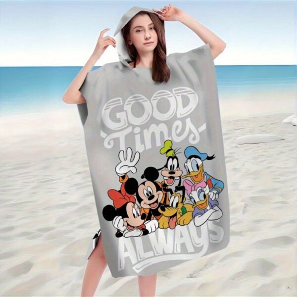 Poncho de plage" Mickey & Minnie Mouse – Image 4