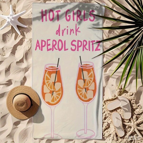 Serviette de plage Aperol Spritz – Image 5