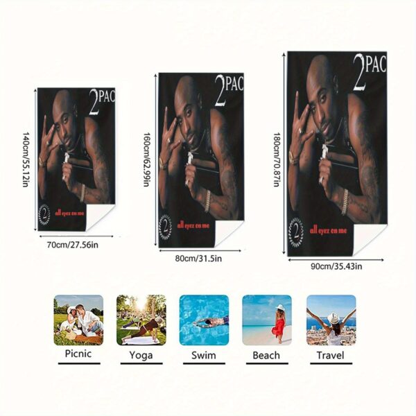 Serviette de plage 2PAC – Image 4