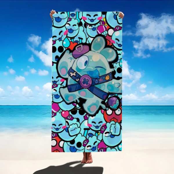 serviette de plage en dessin animé Brawl – Image 2