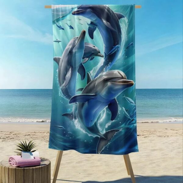 Serviette de plage Dolphin – Image 8