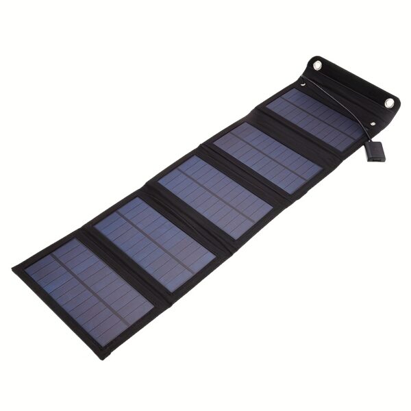 Chargeur de panneau solaire pliable 60W avec port USB – Image 3