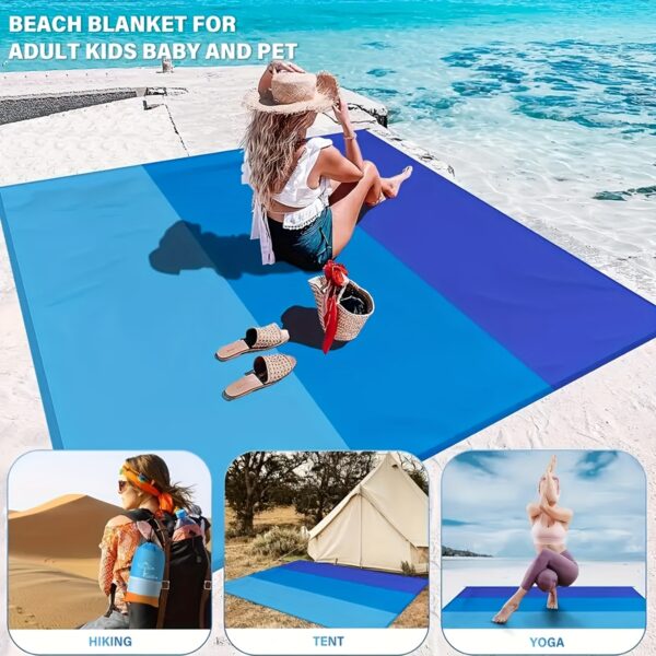 Drap de plage blue – Image 4
