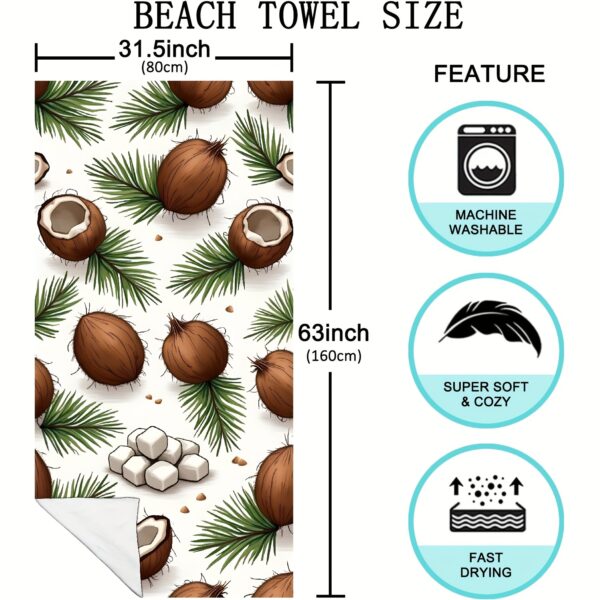 Serviette de Plage coco – Image 4