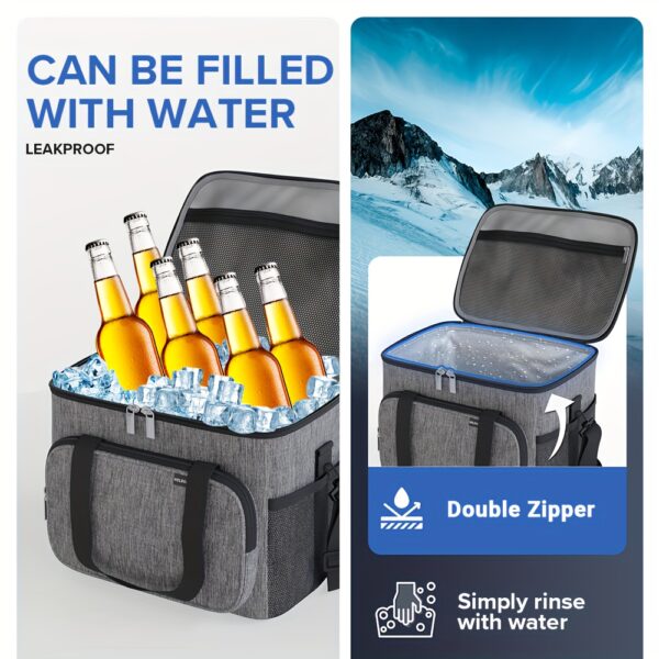 Sac isotherme pour bière de grande capacité 30L avec ouvre-bouteille – Image 4
