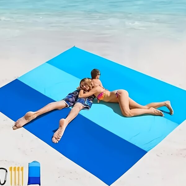 Drap de plage blue