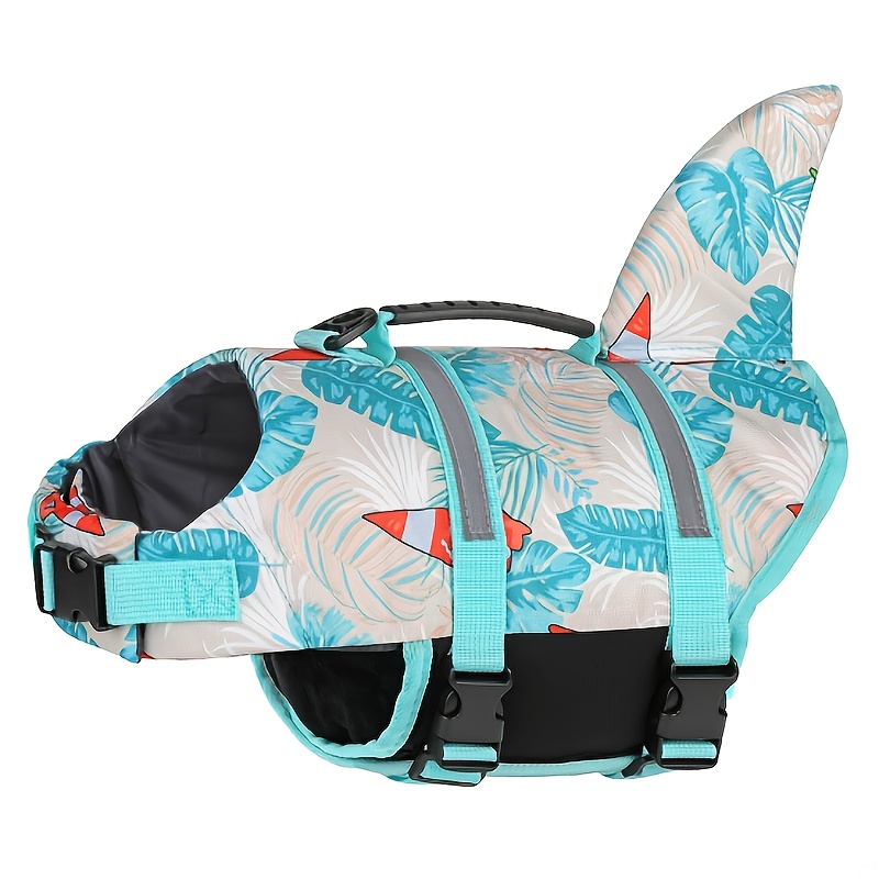 Veste de survie pour chien en forme de sirène requin – Image 10