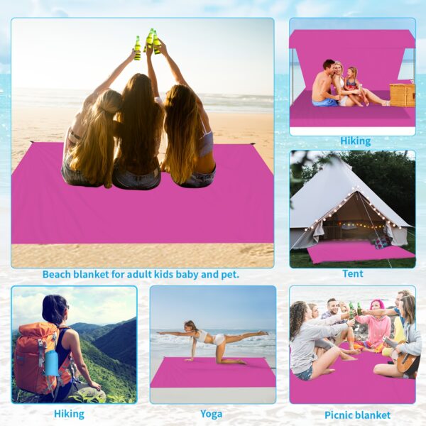 Drap de plage unie – Image 6