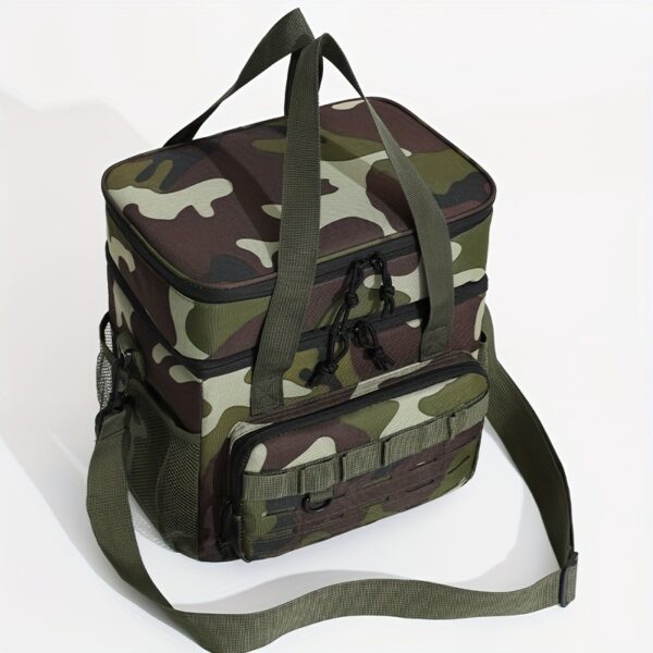 Sac isotherme isolé double couche de grande capacité – Image 7