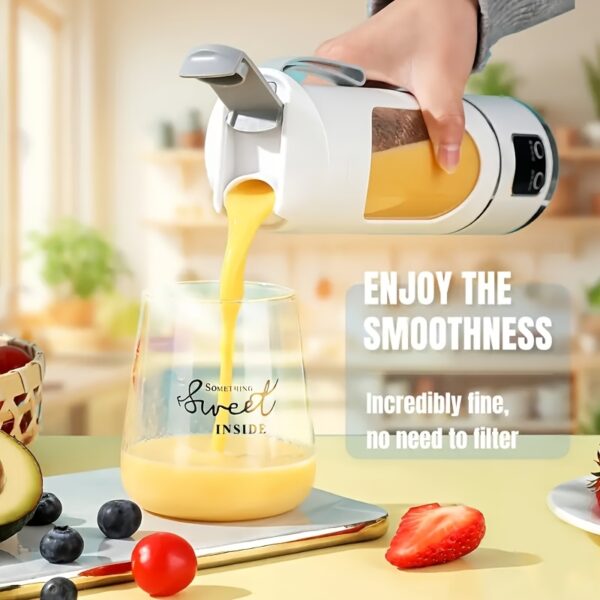 Mixeur USB 2-en-1 – Portable, rechargeable, idéal smoothies & jus frais – Image 8