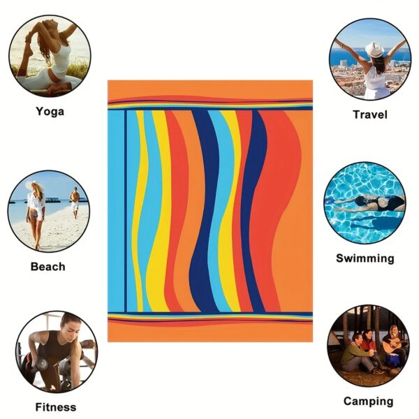 Drap de plage Imprimé Léopard l – Image 8