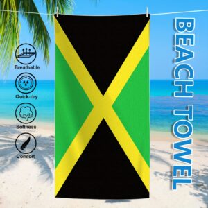 Serviette de Plage Drapeau Jamaïque