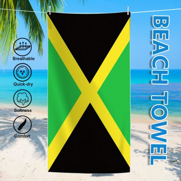 Serviette de Plage Drapeau Jamaïque