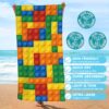Serviette de plage fun