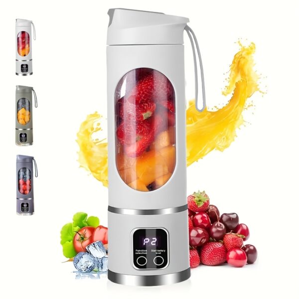 Mixeur USB 2-en-1 – Portable, rechargeable, idéal smoothies & jus frais – Image 2
