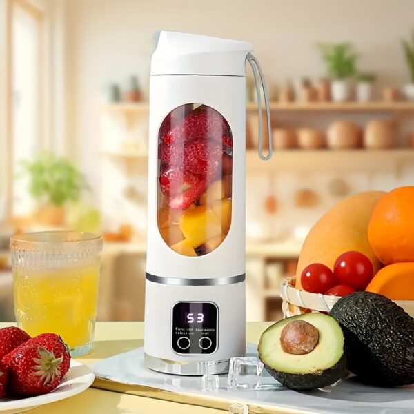 Mixeur USB 2-en-1 – Portable, rechargeable, idéal smoothies & jus frais – Image 7