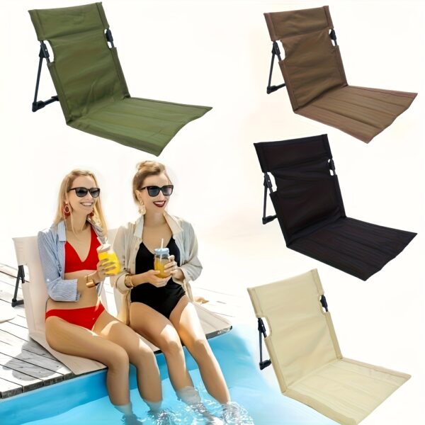 Chaise pliante portable ultra-légère en 4 couleurs – Image 11