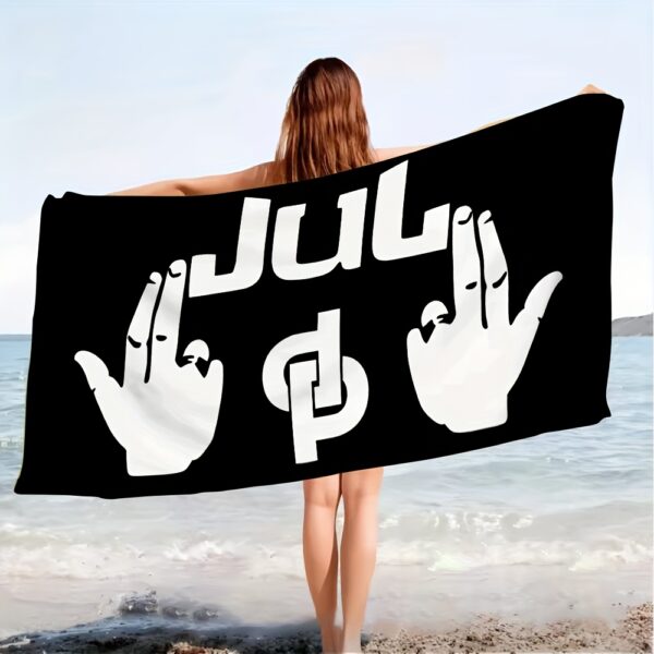 Serviette de plage Rapper JuL