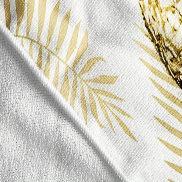 Serviette de Plage à Imprimé Ananas Tropical – Image 5