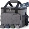 Sac isotherme pour bière de grande capacité 30L avec ouvre-bouteille