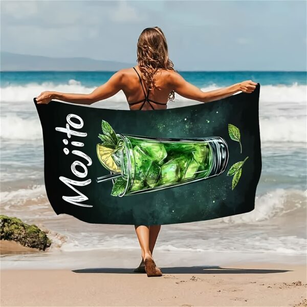 Serviette de Plage Cocktail Mojito – Image 4