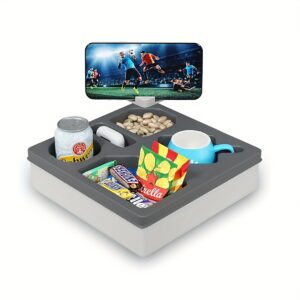 Porte-gobelet canapé étanche avec support téléphone rotatif