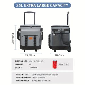 Sac de refroidissement extérieur avec roues