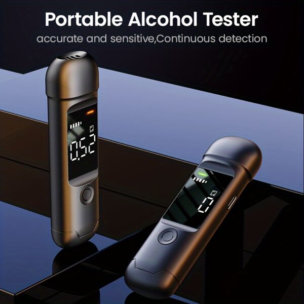 Alcootest numérique, testeur d'alcool portable avec écran LCD