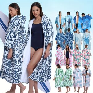 Cape de bain motif