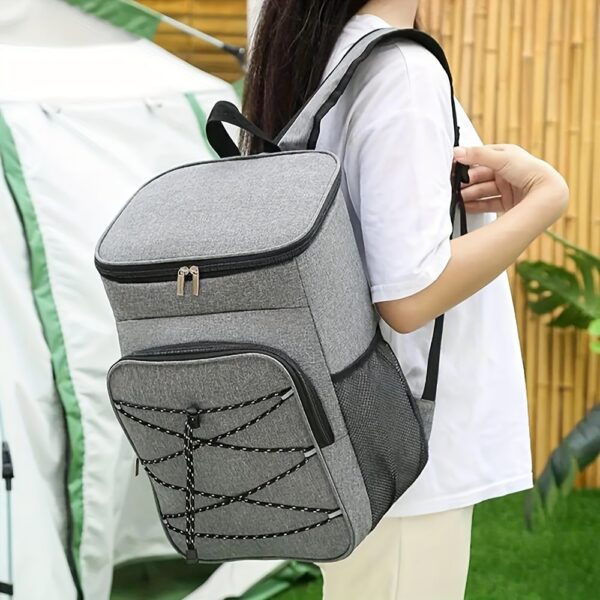 Grand sac à dos isolé de grande capacité - peut transporter 30 canettes – Image 7
