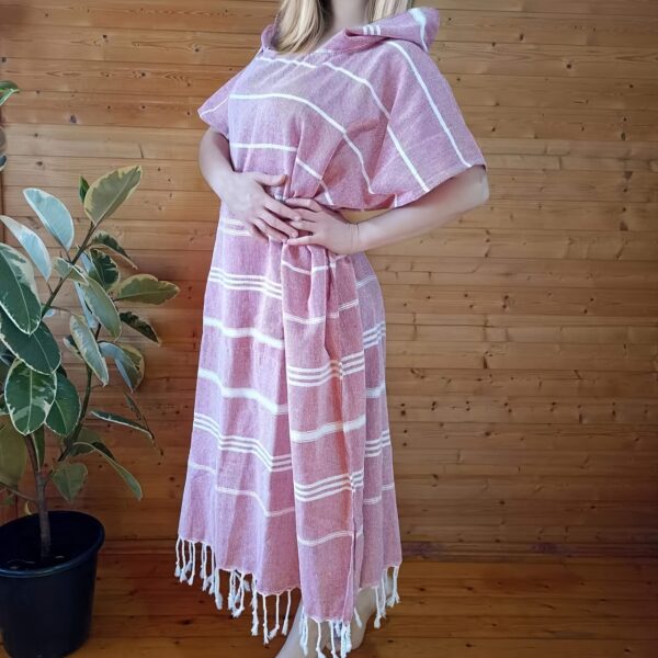 Poncho de plage rayé – Image 6
