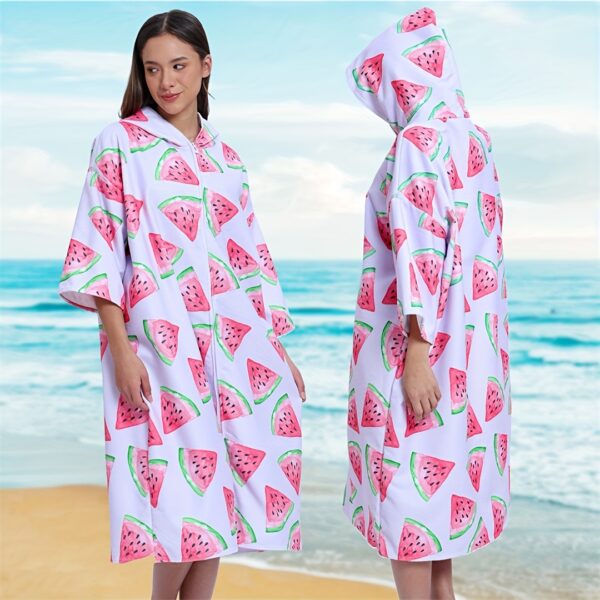 2 Ponchos de plage imprimés – Image 5