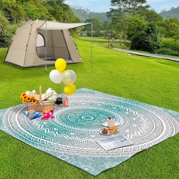 Drap de plage florale – Image 2