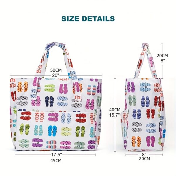 Sac léopard 45L – Polyvalent, extensible, idéal gym, plage & voyages – Image 7