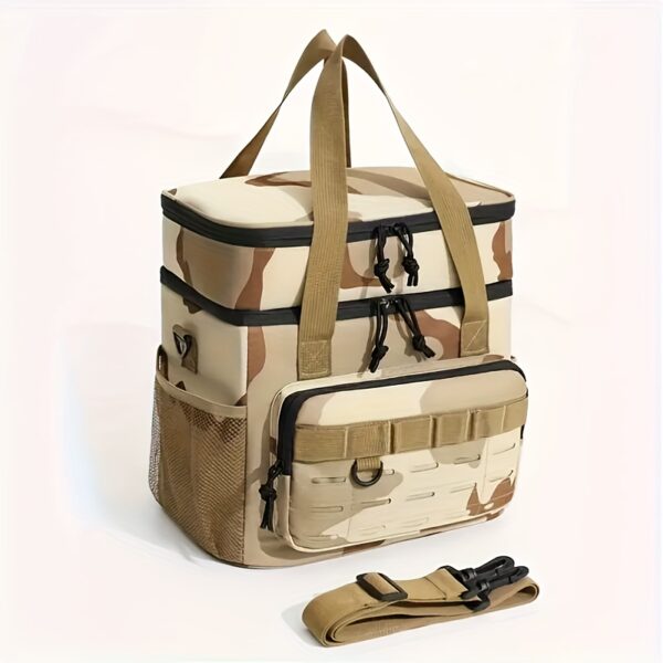 Sac isotherme isolé double couche de grande capacité – Image 2