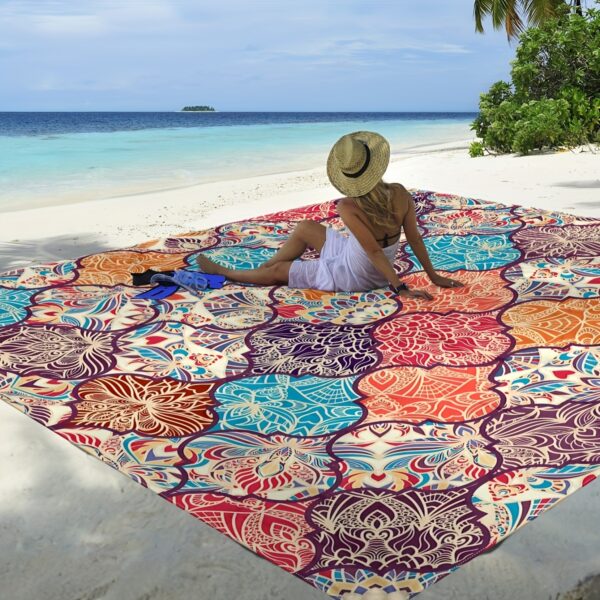 Drap de plage Floral – Image 5