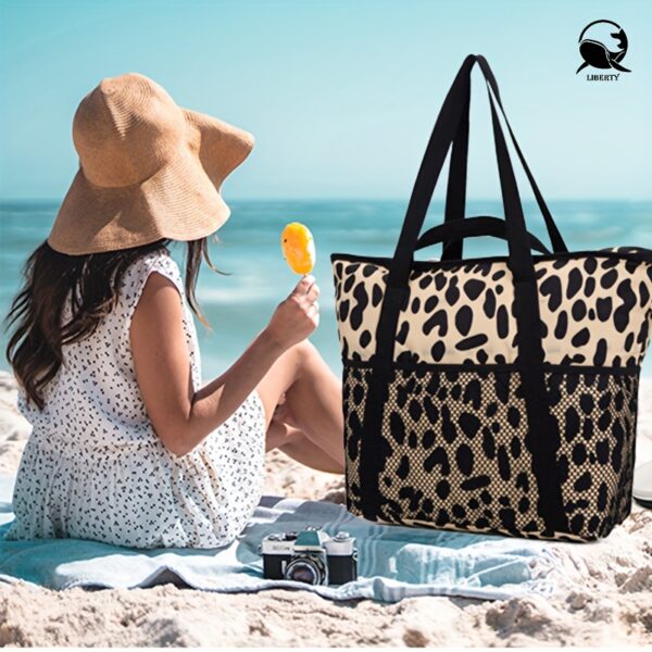 Sac de Plage Pliant Luxueux avec Grand Format – Image 7