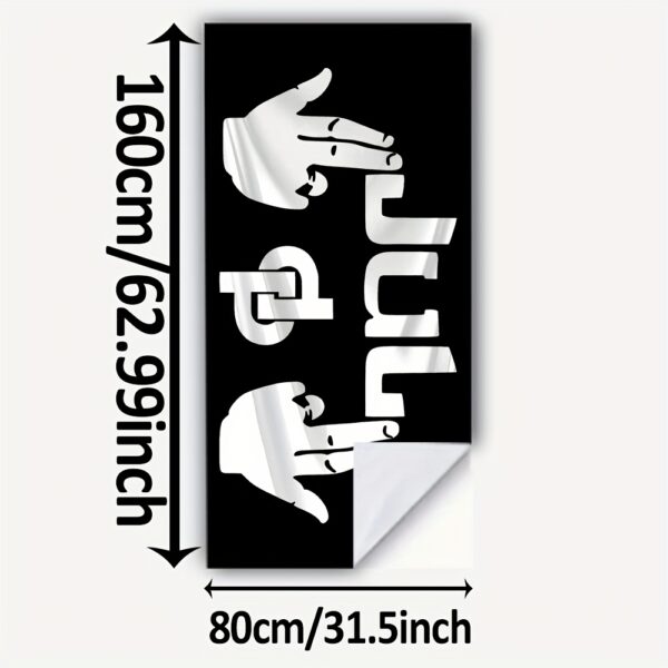 Serviette de plage Rapper JuL – Image 5