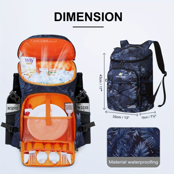 Sac à Dos Glacière Multifonction 25L Grande Capacité – Image 3