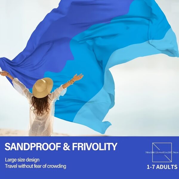 Drap de plage blue – Image 6
