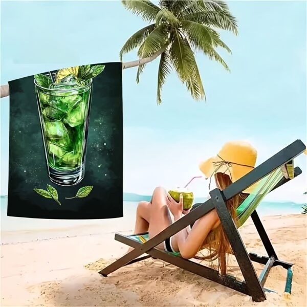 Serviette de Plage Cocktail Mojito – Image 5