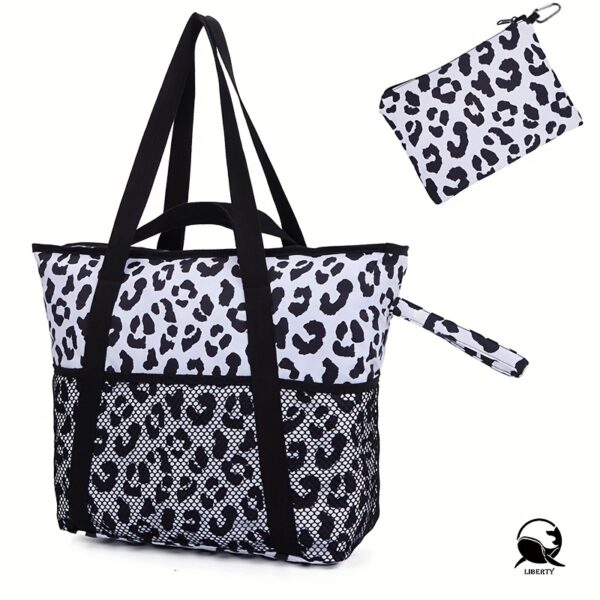 Sac de Plage Pliant Luxueux avec Grand Format – Image 4