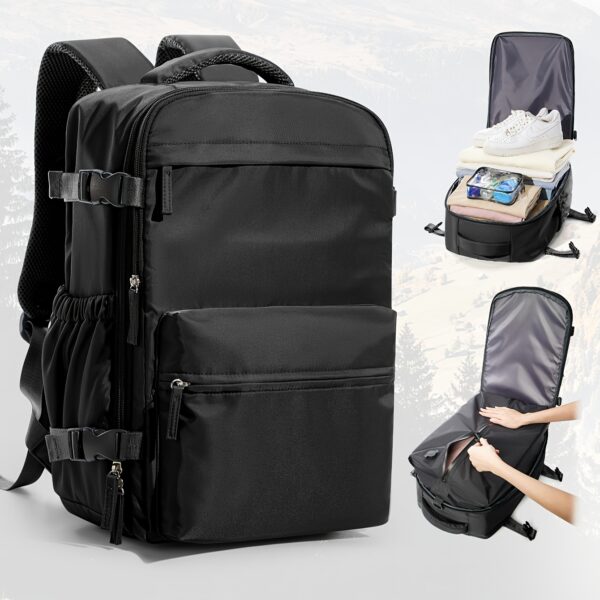 Sac à dos de compression sous vide - Approuvé pour l'avion, 40x25x20cm – Image 3